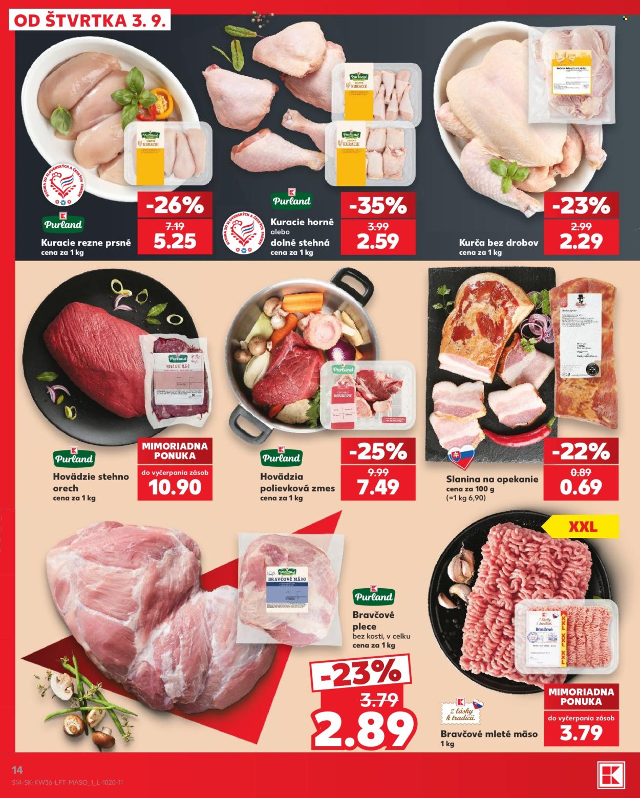 Leták Kaufland - 3.9.2026 - 3.9.2026. Strana 14