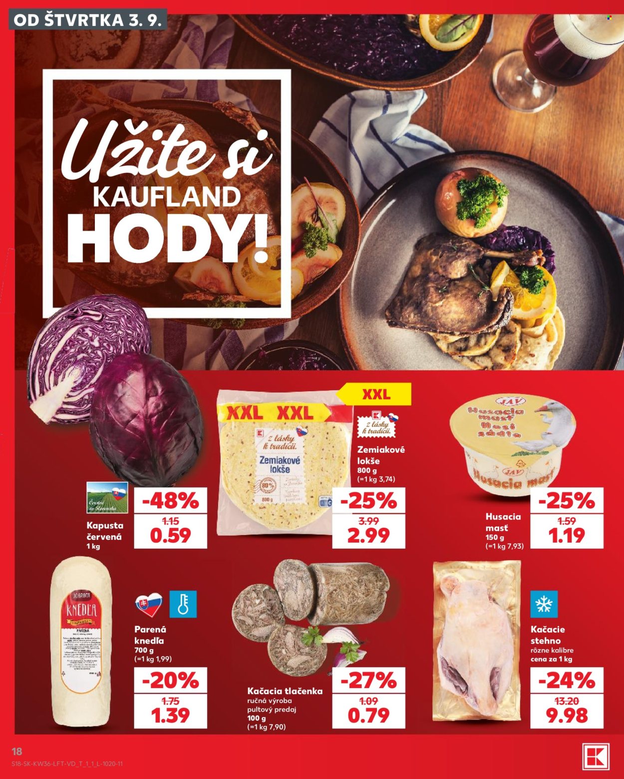 Leták Kaufland - 3.9.2026 - 3.9.2026. Strana 18