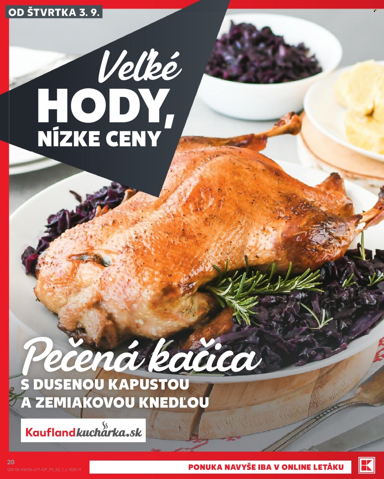 Leták Kaufland - 3.9.2026 - 3.9.2026. Strana 20