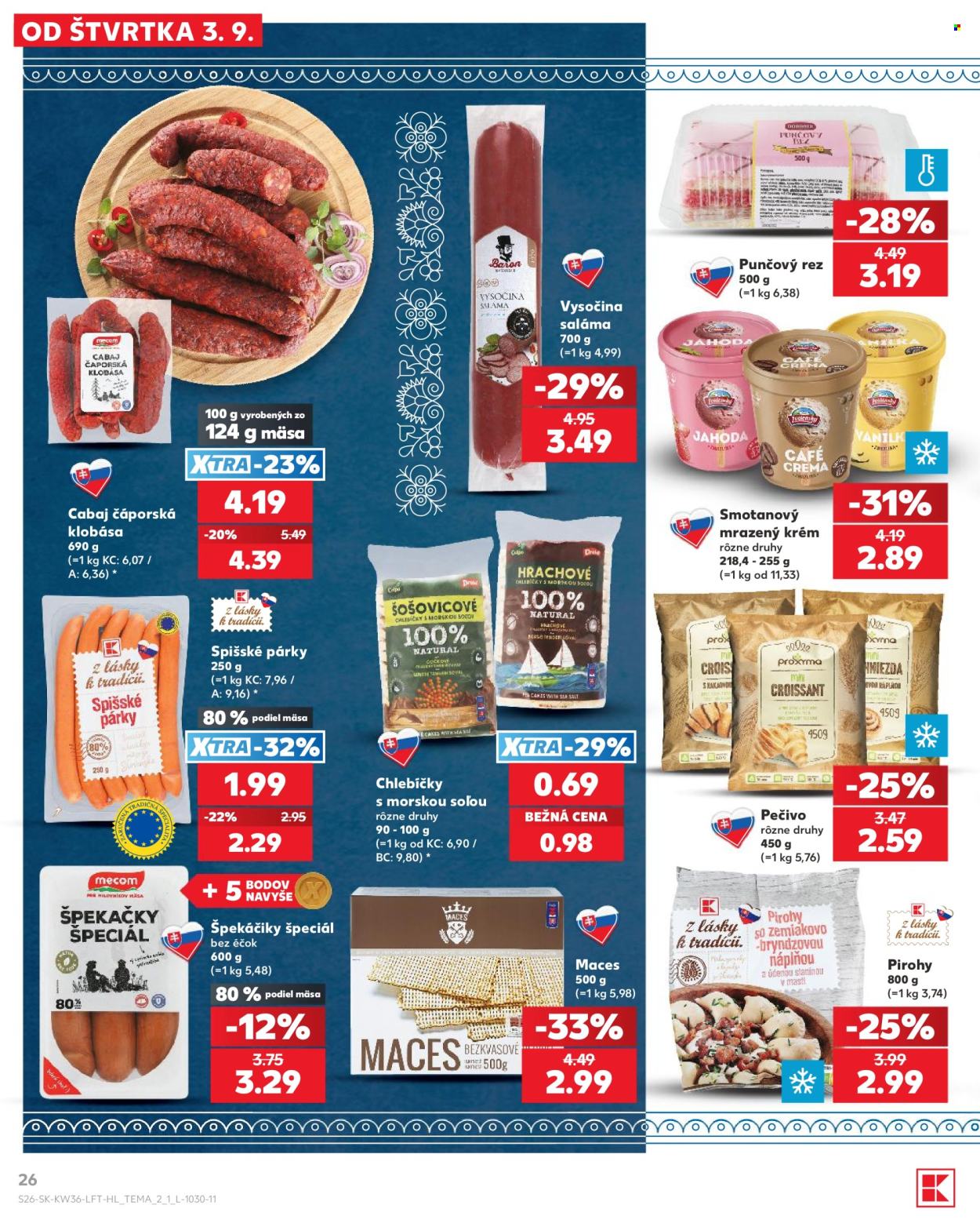 Leták Kaufland - 3.9.2026 - 3.9.2026. Strana 26