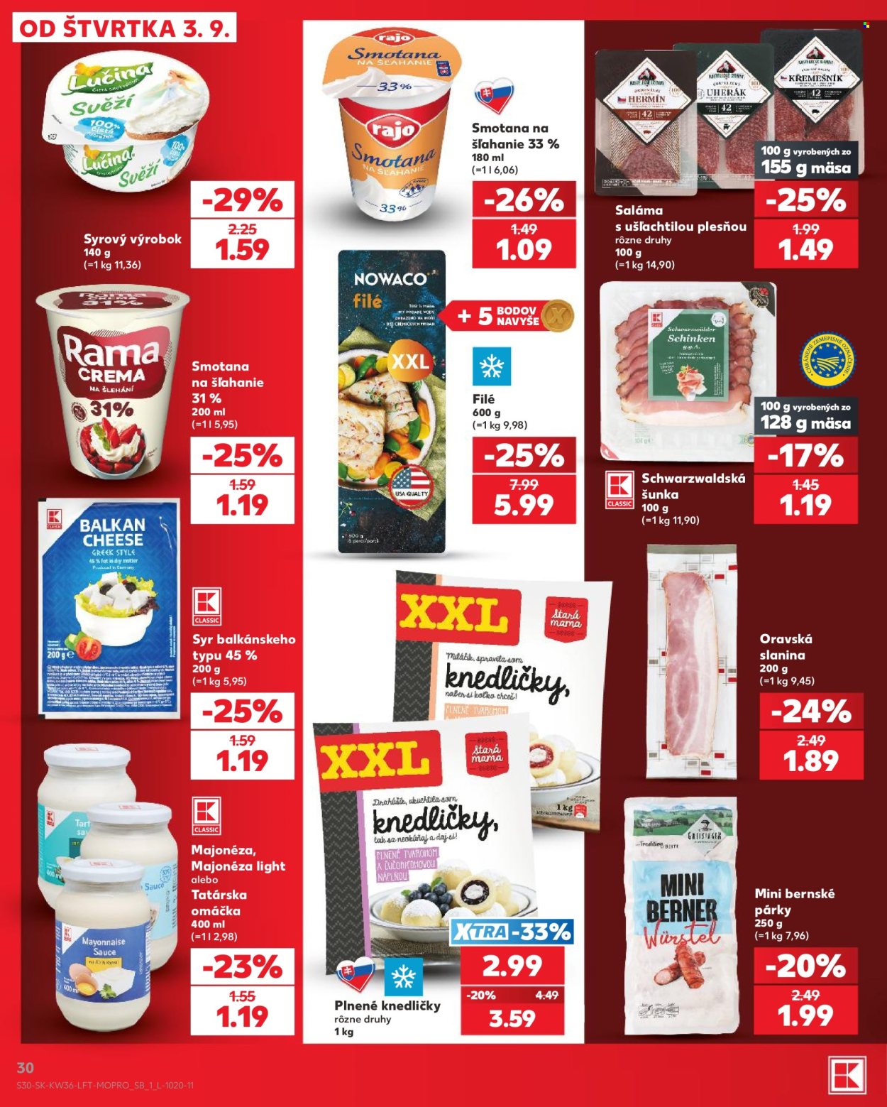 Leták Kaufland - 3.9.2026 - 3.9.2026. Strana 30