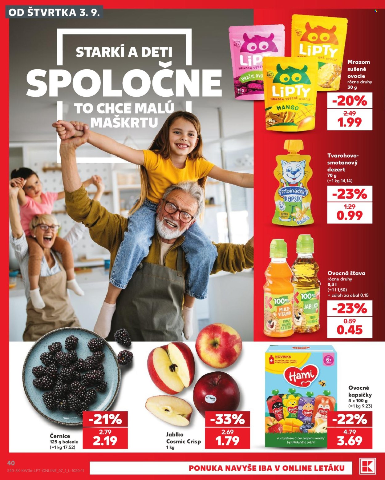 Leták Kaufland - 3.9.2026 - 3.9.2026. Strana 40