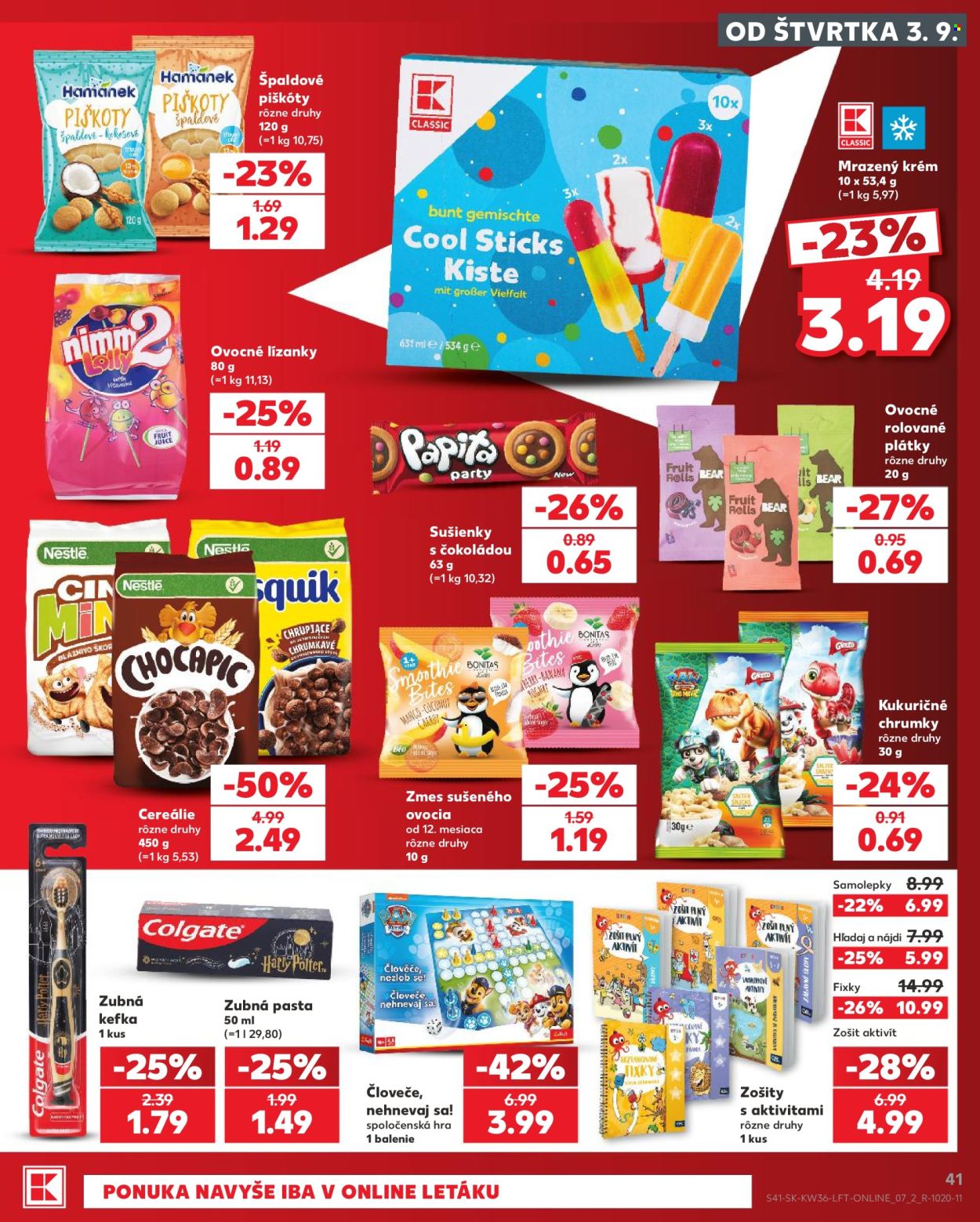 Leták Kaufland - 3.9.2026 - 3.9.2026. Strana 41