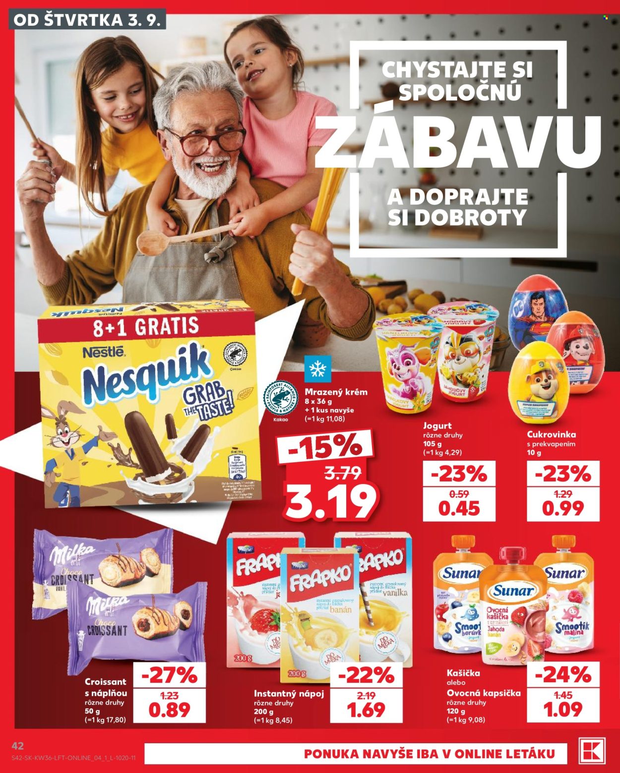 Leták Kaufland - 3.9.2026 - 3.9.2026. Strana 42