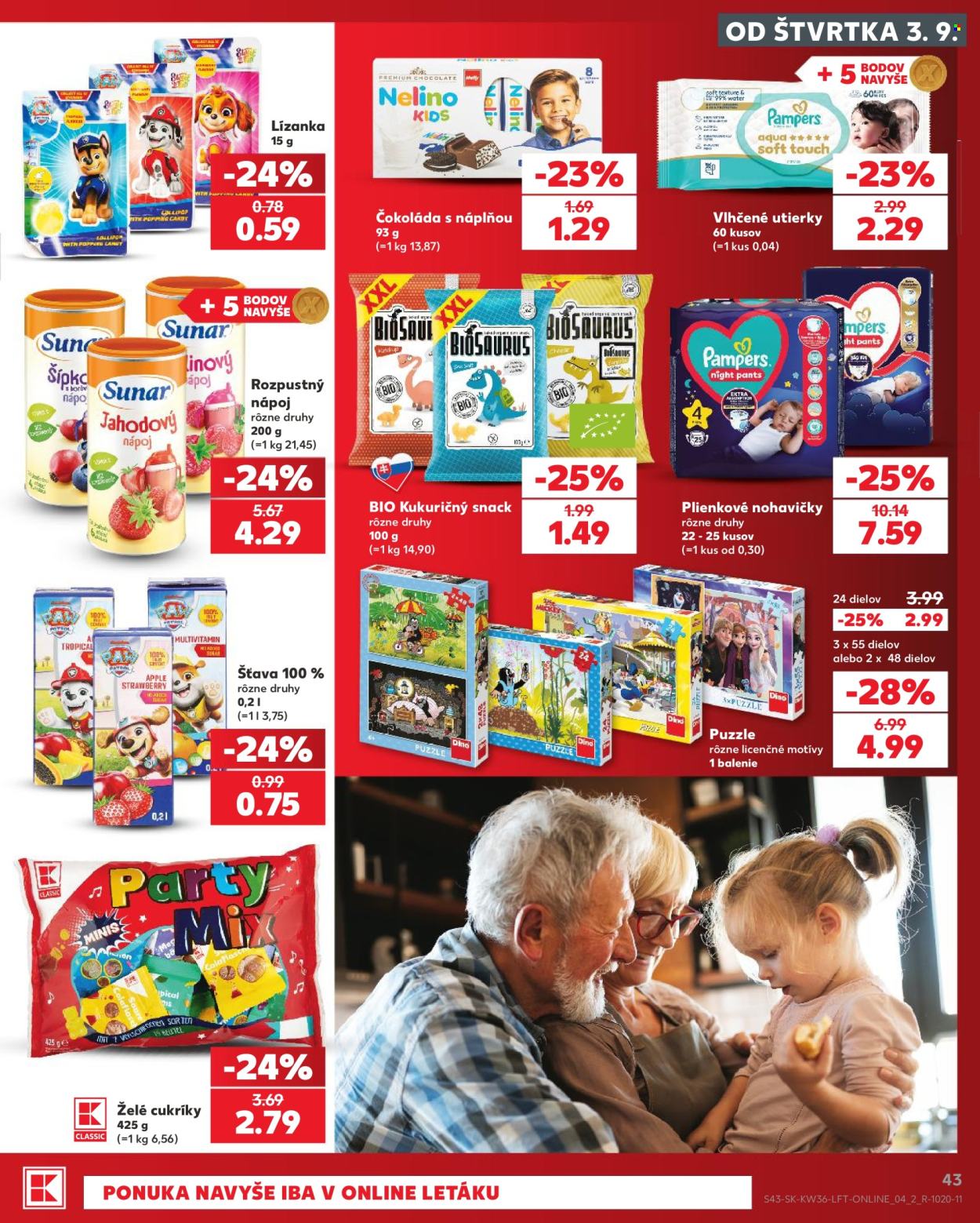 Leták Kaufland - 3.9.2026 - 3.9.2026. Strana 43