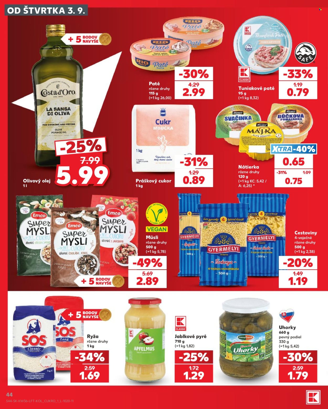Leták Kaufland - 3.9.2026 - 3.9.2026. Strana 44