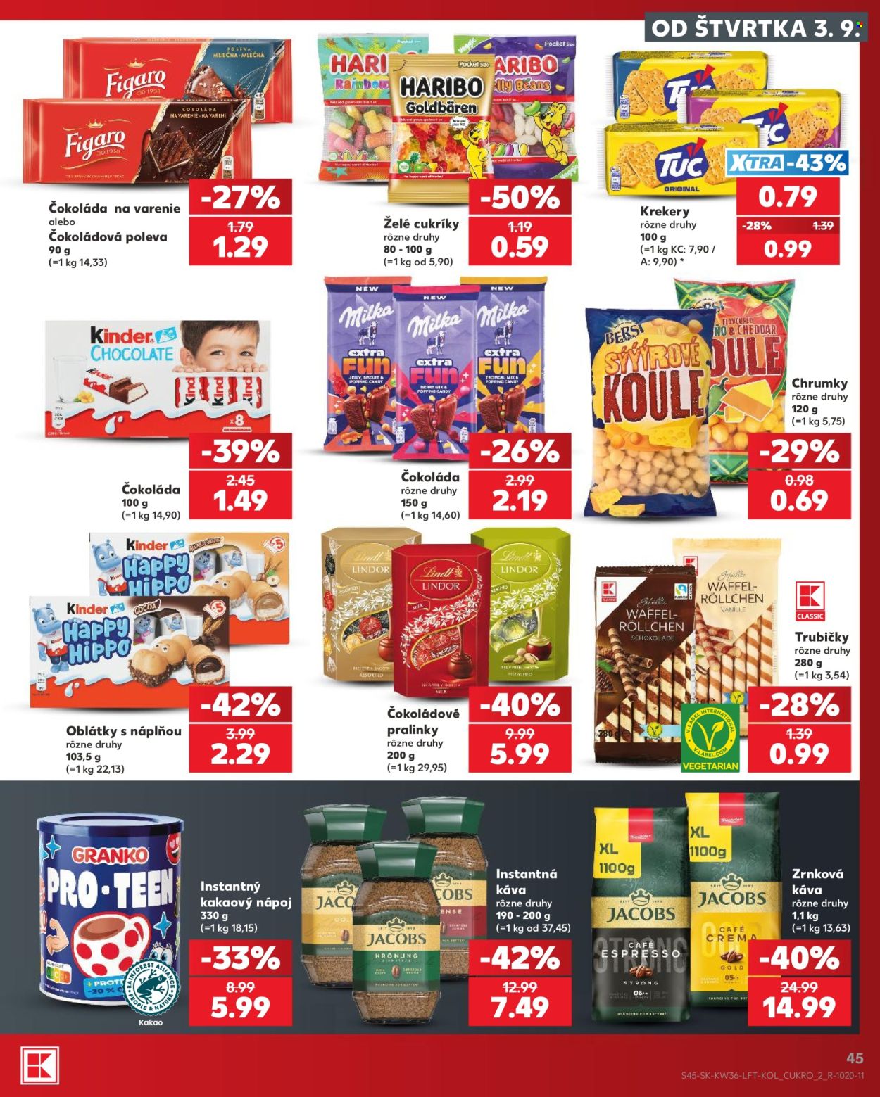 Leták Kaufland - 3.9.2026 - 3.9.2026. Strana 45
