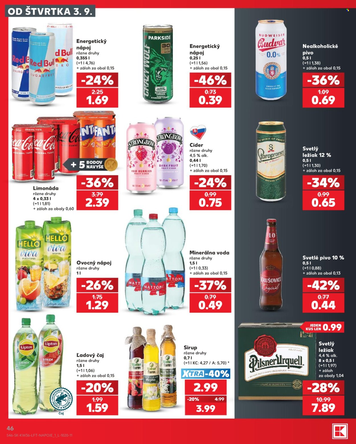 Leták Kaufland - 3.9.2026 - 3.9.2026. Strana 46