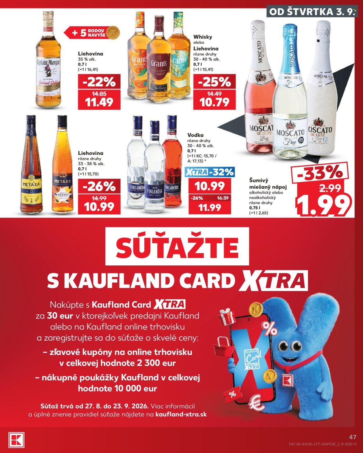 Leták Kaufland - 3.9.2026 - 3.9.2026. Strana 47