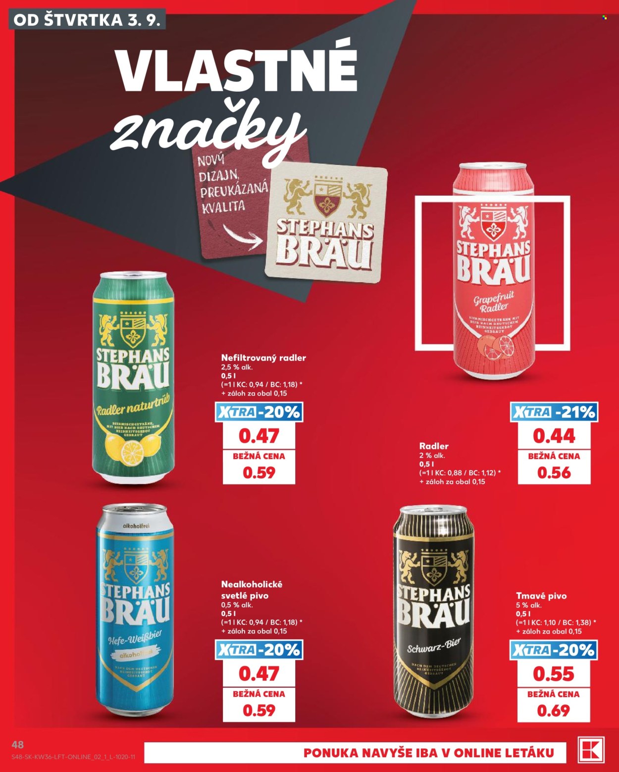 Leták Kaufland - 3.9.2026 - 3.9.2026. Strana 48