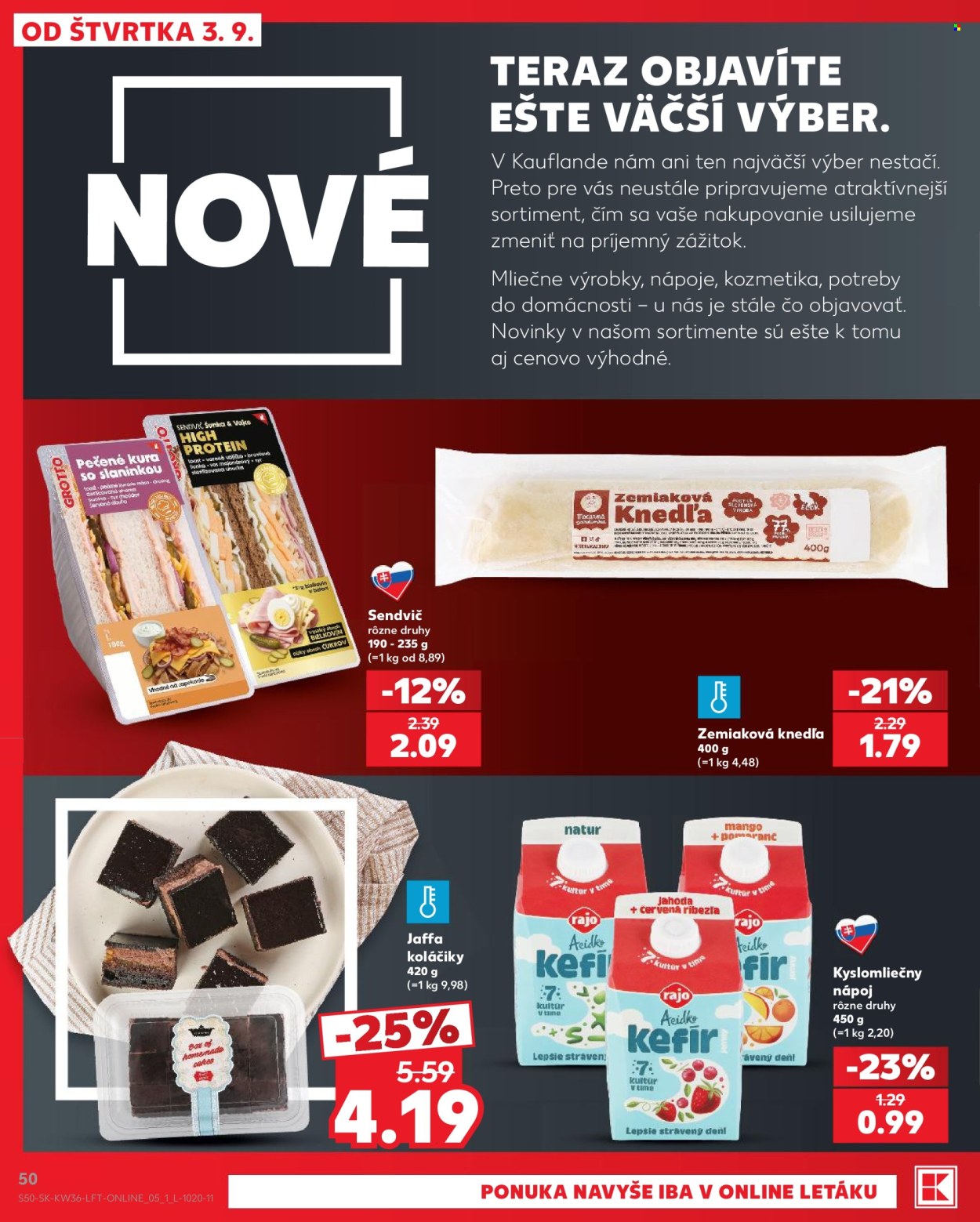 Leták Kaufland - 3.9.2026 - 3.9.2026. Strana 50