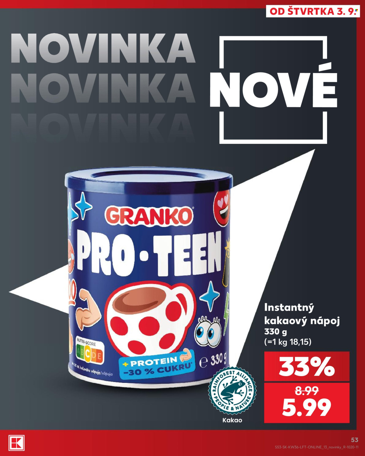 Leták Kaufland - 3.9.2026 - 3.9.2026. Strana 53