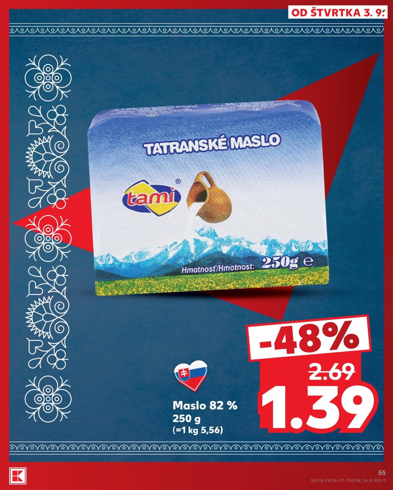 Leták Kaufland - 3.9.2026 - 3.9.2026. Strana 55