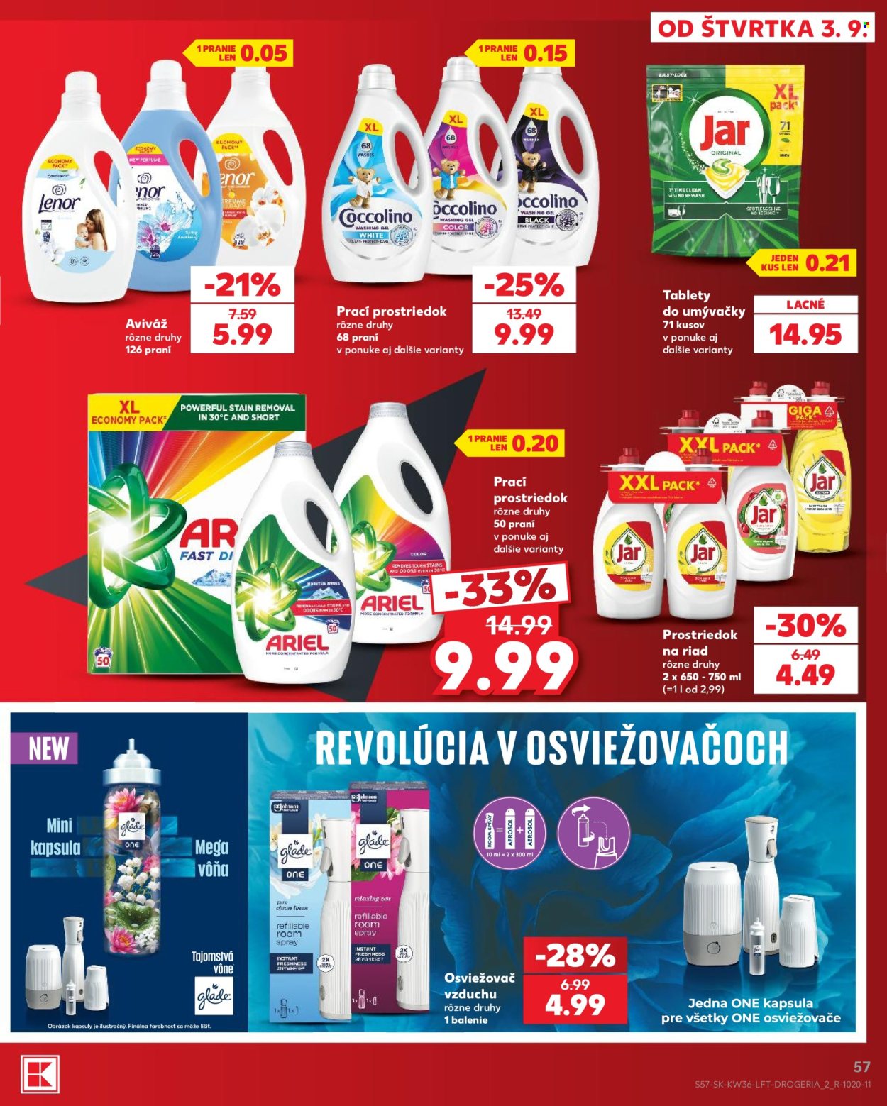 Leták Kaufland - 3.9.2026 - 3.9.2026. Strana 57
