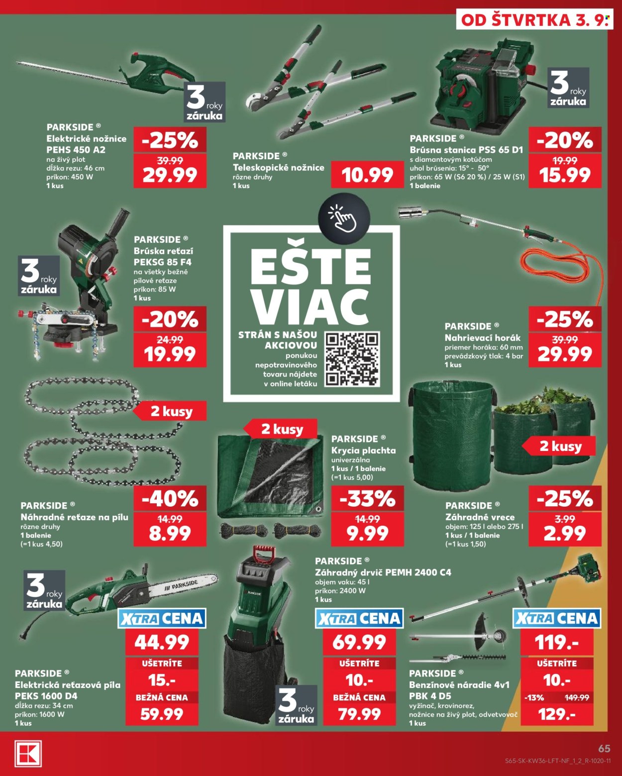 Leták Kaufland - 3.9.2026 - 3.9.2026. Strana 65