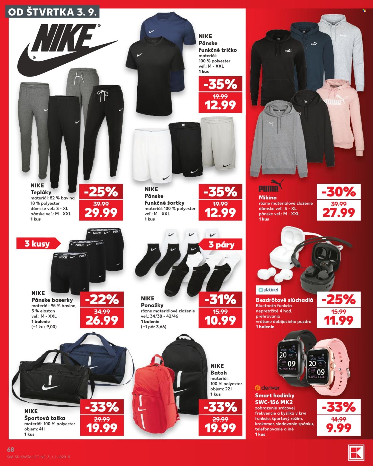 Leták Kaufland - 3.9.2026 - 3.9.2026. Strana 68