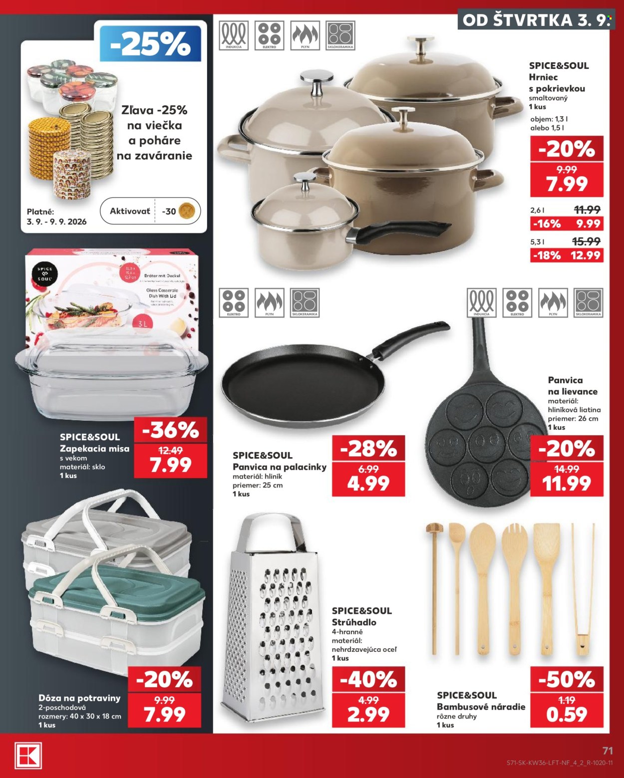 Leták Kaufland - 3.9.2026 - 3.9.2026. Strana 71