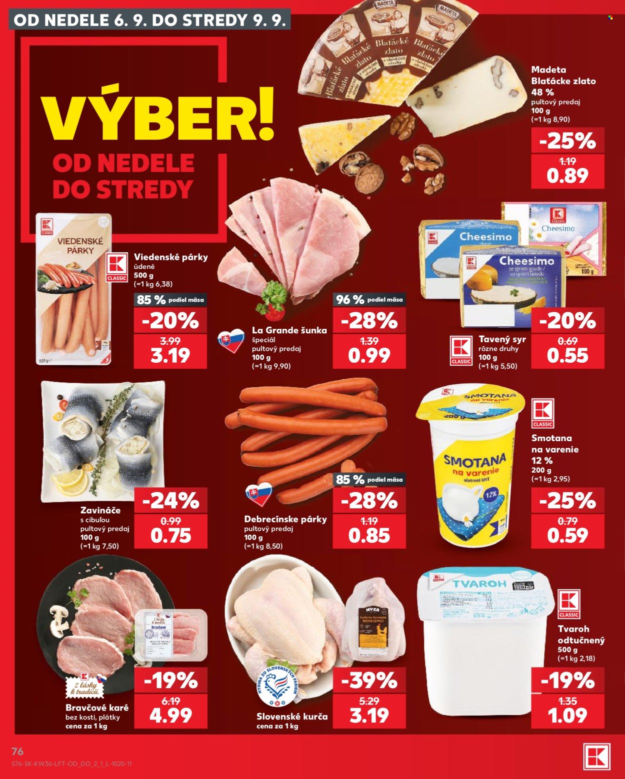 Leták Kaufland - 3.9.2026 - 3.9.2026. Strana 76
