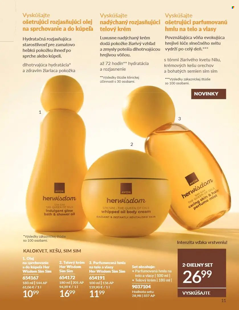 Leták Avon - 1.9.2026 - 30.9.2026. Strana 11