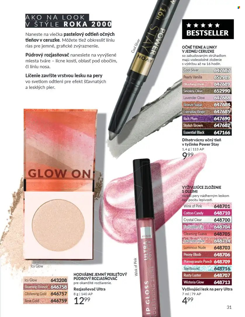 Leták Avon - 1.9.2026 - 30.9.2026. Strana 31