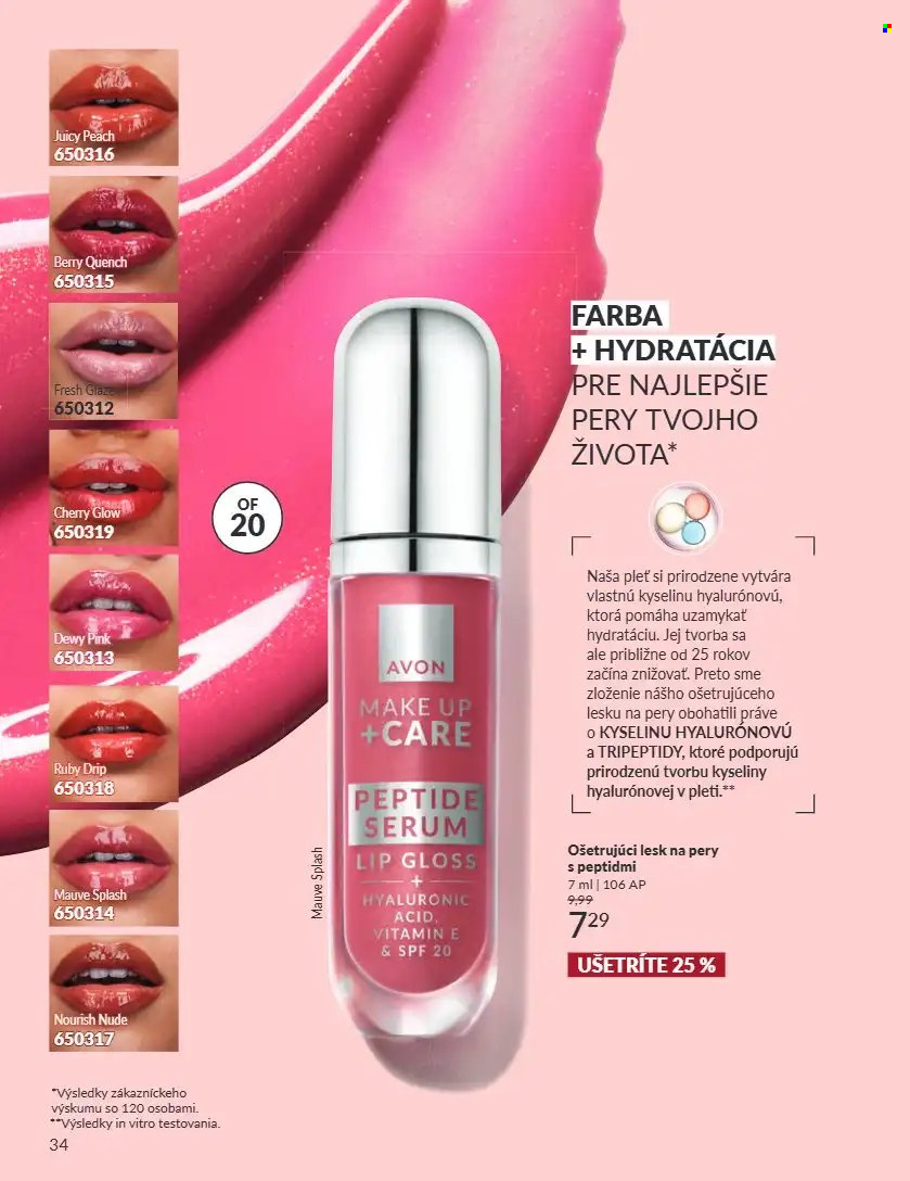 Leták Avon - 1.9.2026 - 30.9.2026. Strana 34