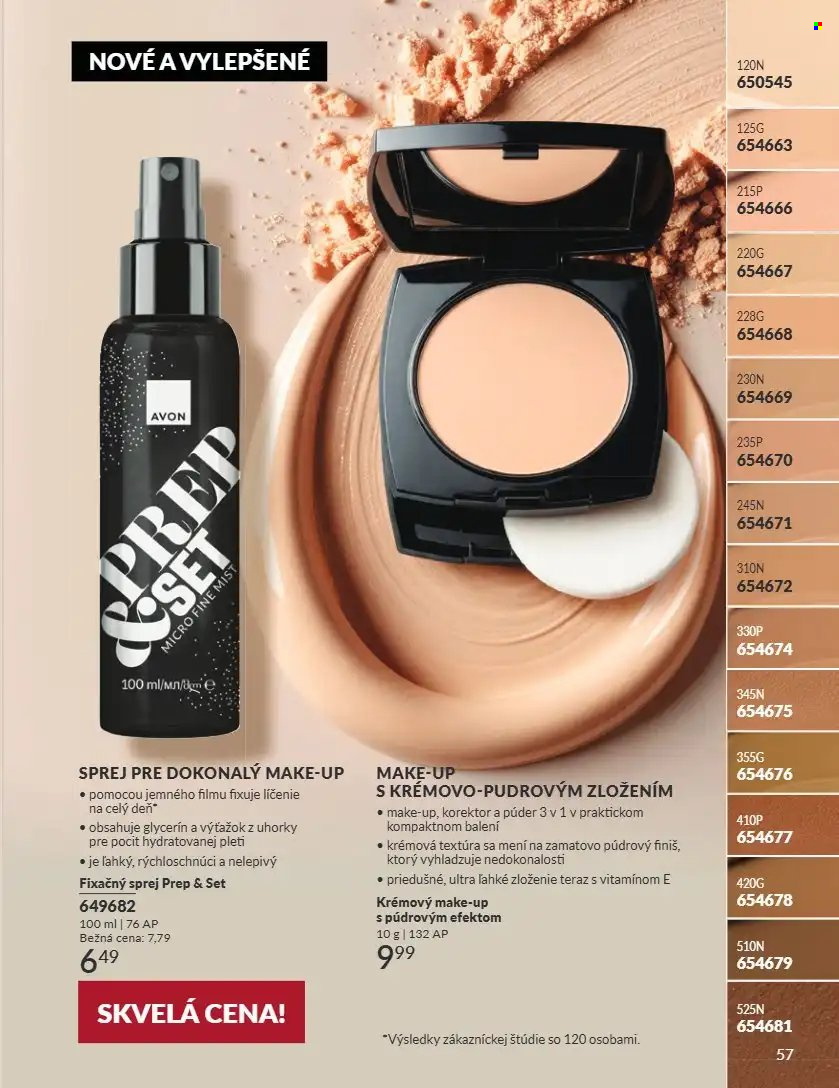 Leták Avon - 1.9.2026 - 30.9.2026. Strana 57