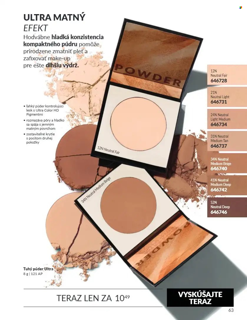 Leták Avon - 1.9.2026 - 30.9.2026. Strana 63