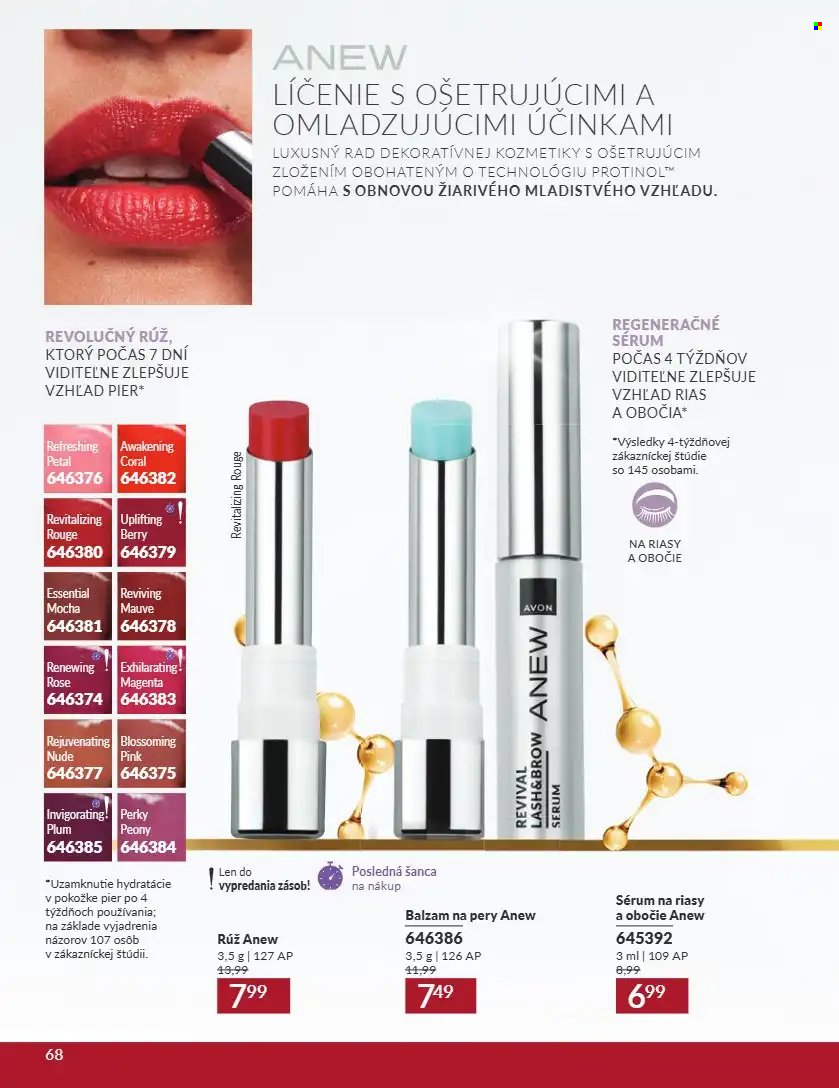 Leták Avon - 1.9.2026 - 30.9.2026. Strana 68