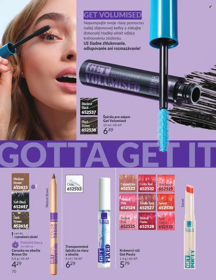 Leták Avon - 1.9.2026 - 30.9.2026. Strana 70