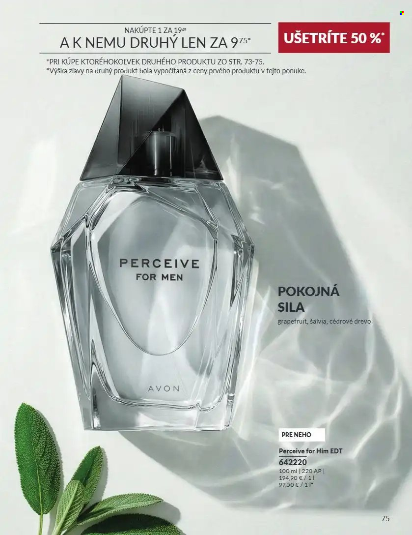 Leták Avon - 1.9.2026 - 30.9.2026. Strana 75