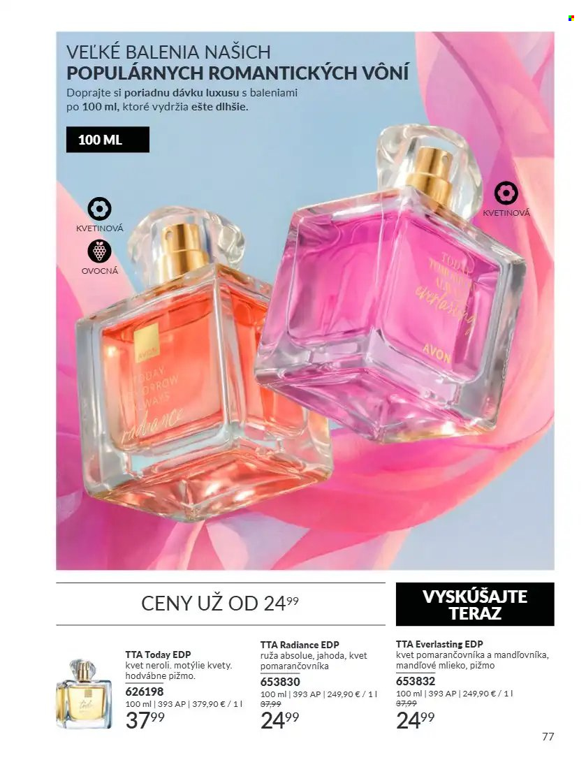 Leták Avon - 1.9.2026 - 30.9.2026. Strana 77