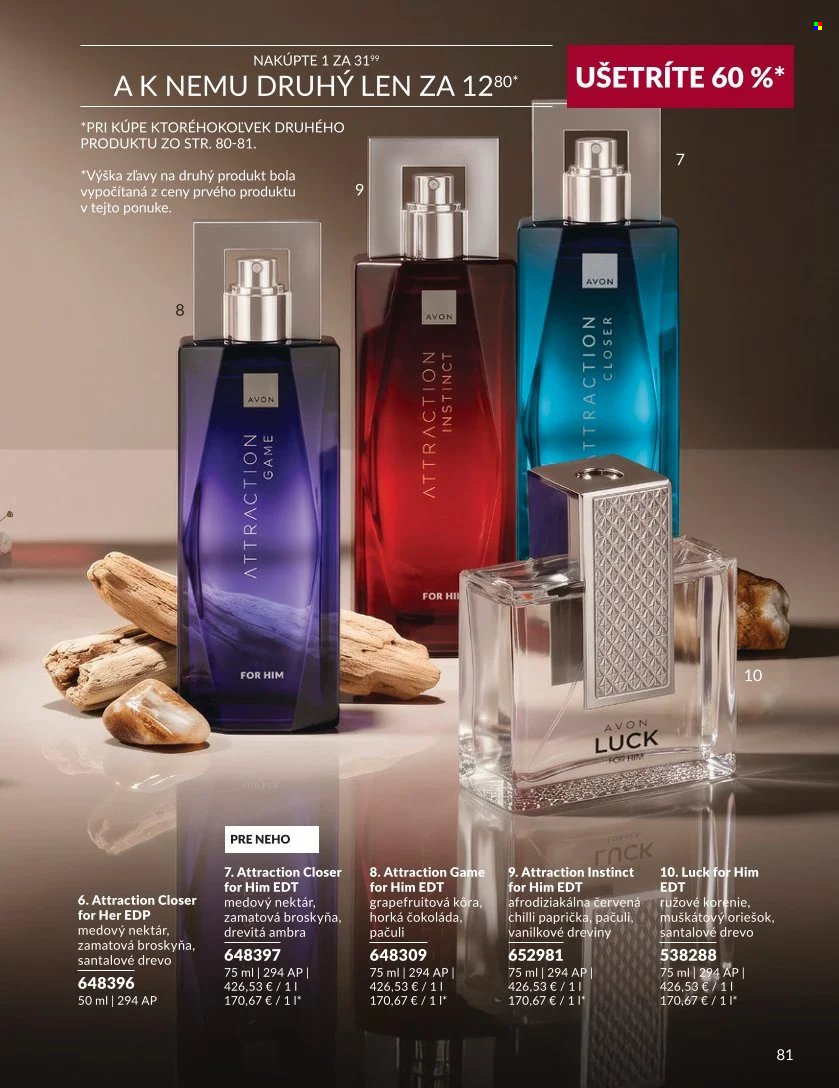 Leták Avon - 1.9.2026 - 30.9.2026. Strana 81