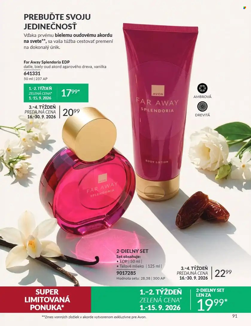 Leták Avon - 1.9.2026 - 30.9.2026. Strana 91
