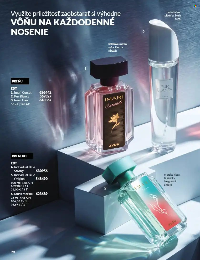 Leták Avon - 1.9.2026 - 30.9.2026. Strana 98