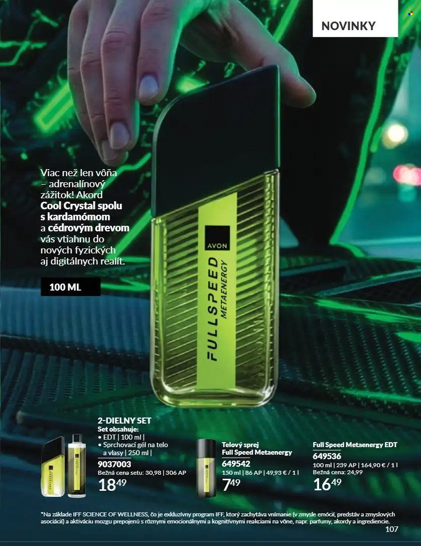 Leták Avon - 1.9.2026 - 30.9.2026. Strana 107