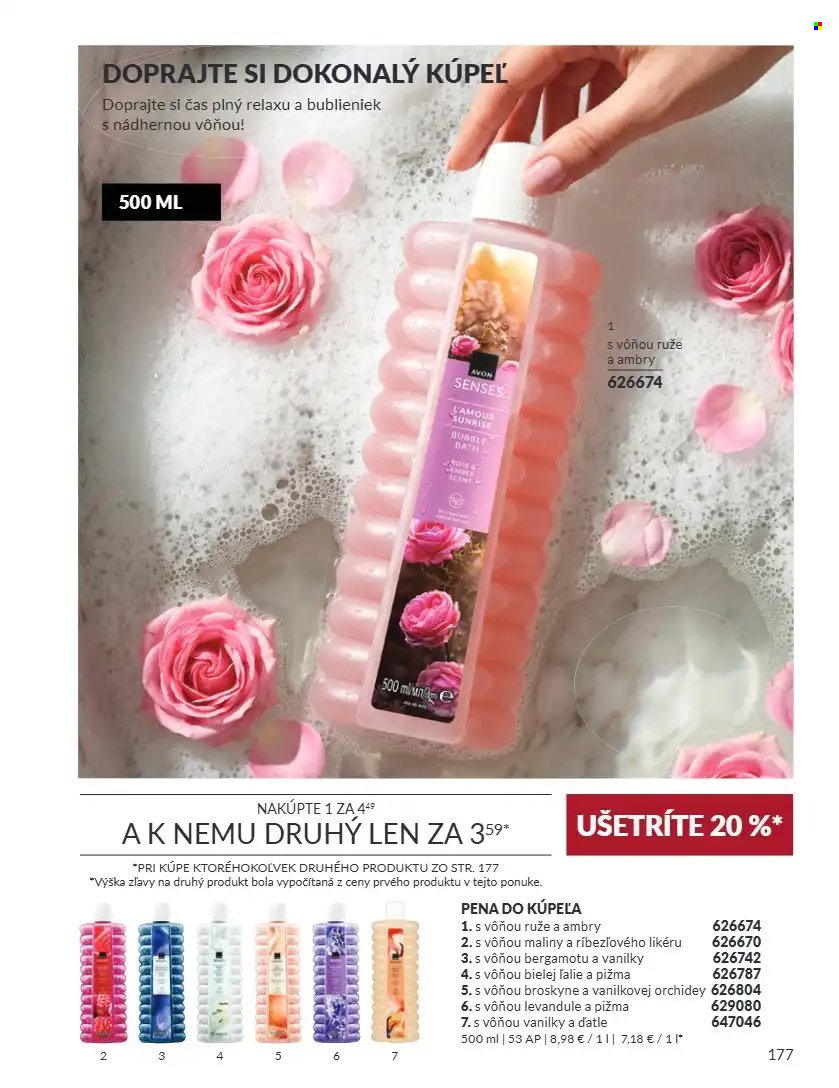 Leták Avon - 1.9.2026 - 30.9.2026. Strana 177