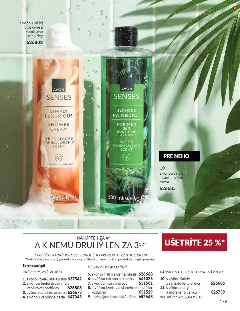Leták Avon - 1.9.2026 - 30.9.2026. Strana 179