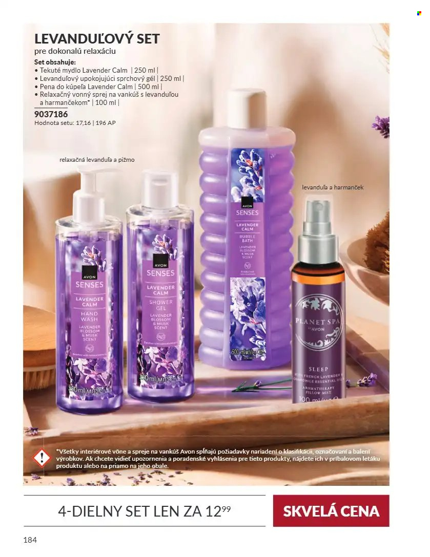 Leták Avon - 1.9.2026 - 30.9.2026. Strana 184