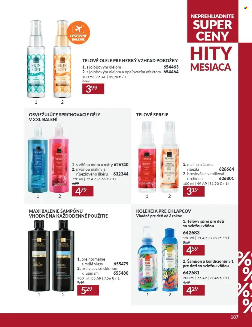 Leták Avon - 1.9.2026 - 30.9.2026. Strana 187