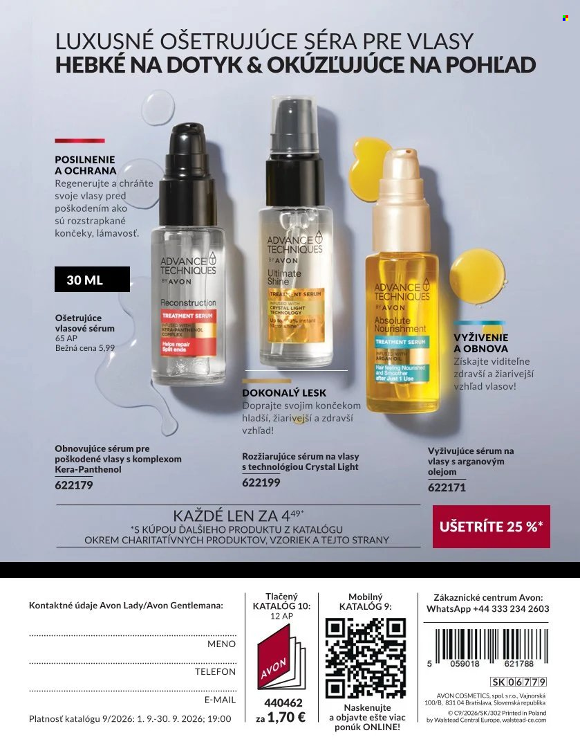 Leták Avon - 1.9.2026 - 30.9.2026. Strana 196