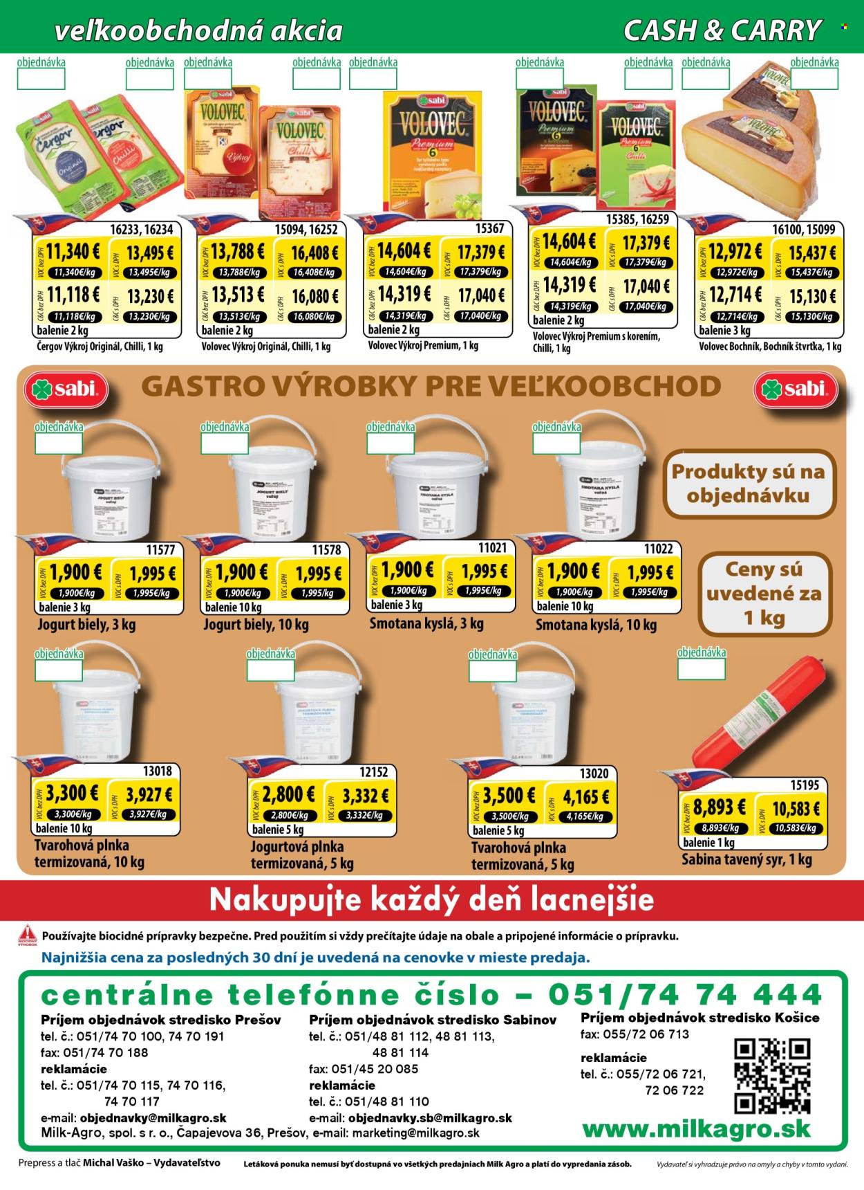 Leták Milk AGRO - 2.9.2026 - 15.9.2026. Strana 8