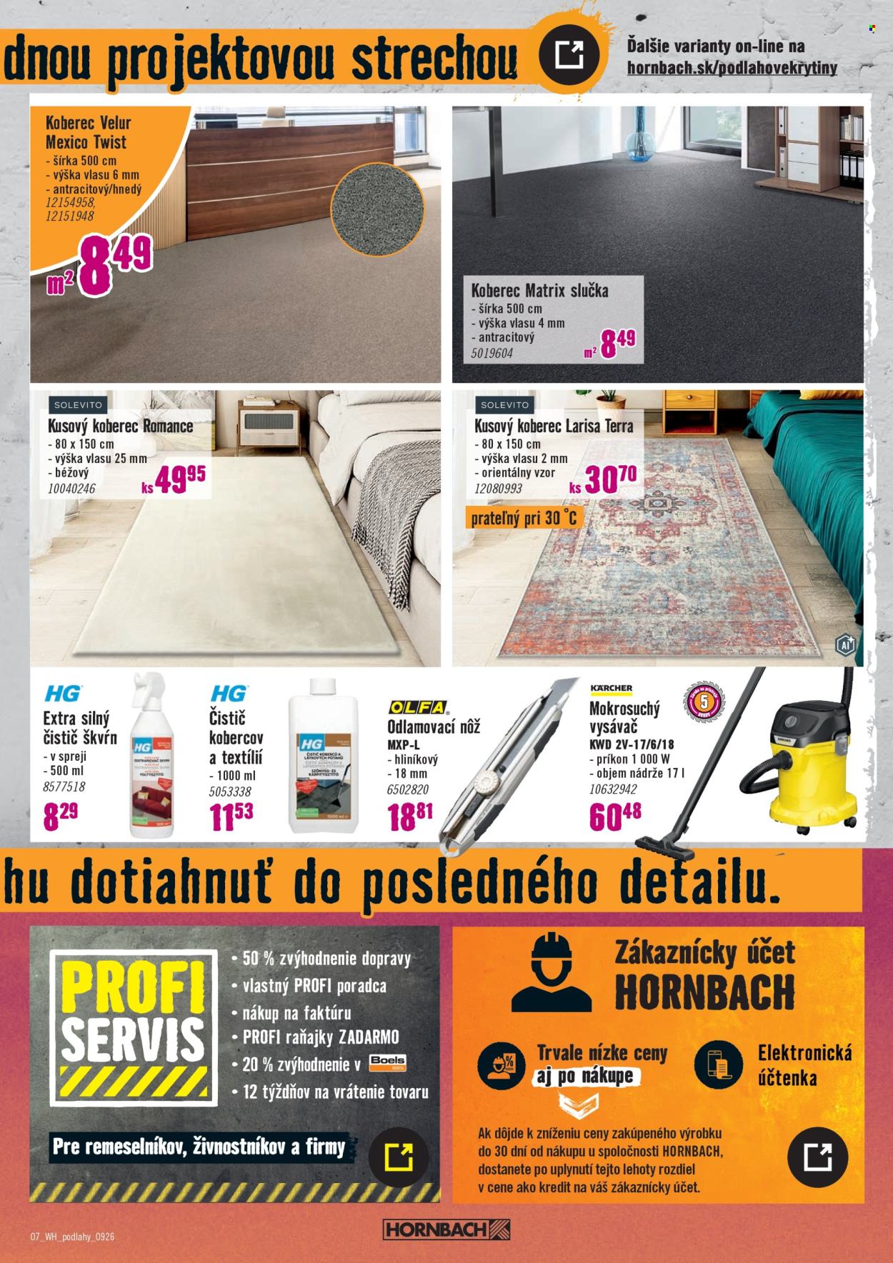 Leták Hornbach - 2.9.2026 - 16.9.2026. Strana 7