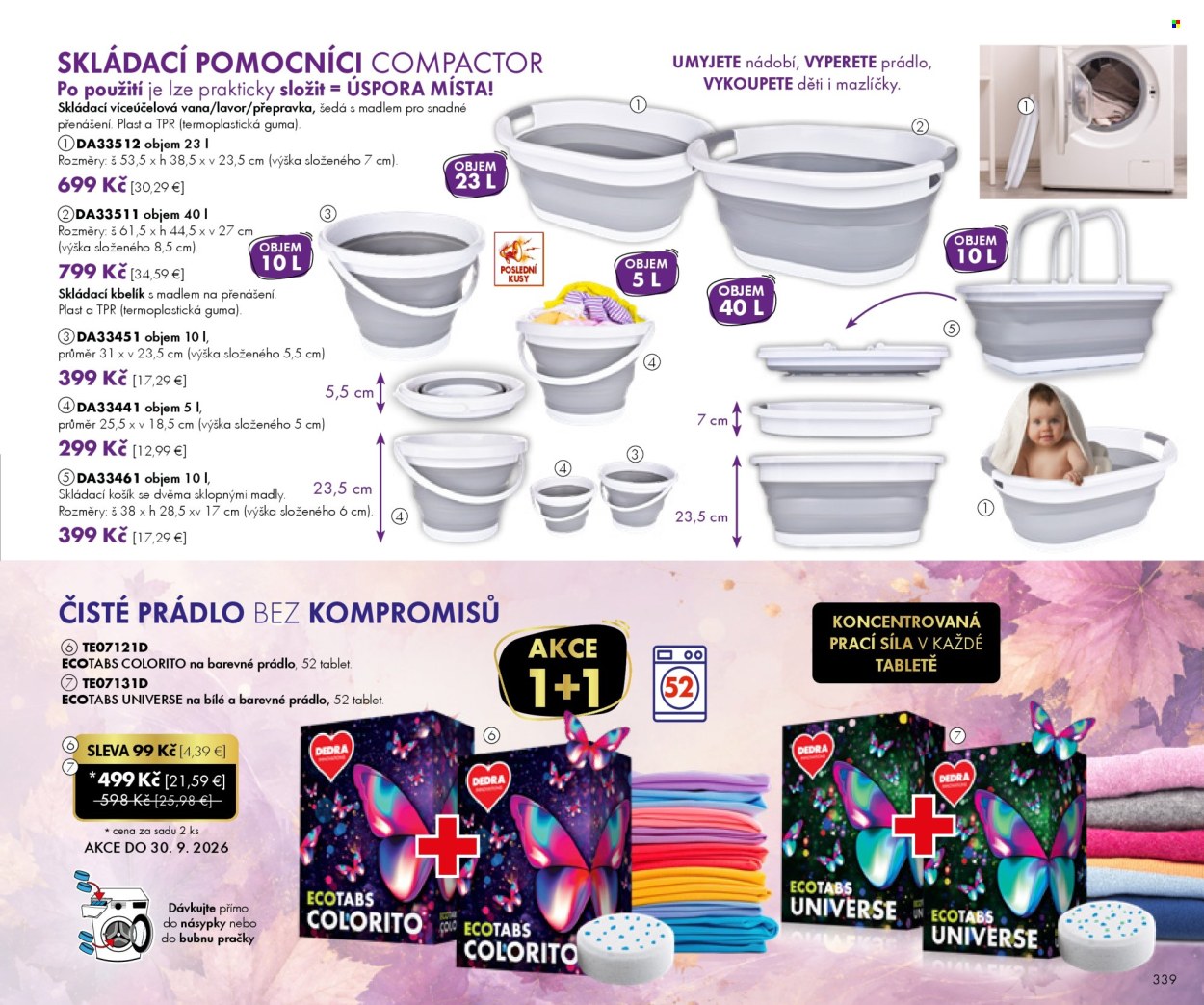Leták Dedra - 4.9.2026 - 30.9.2026. Strana 39