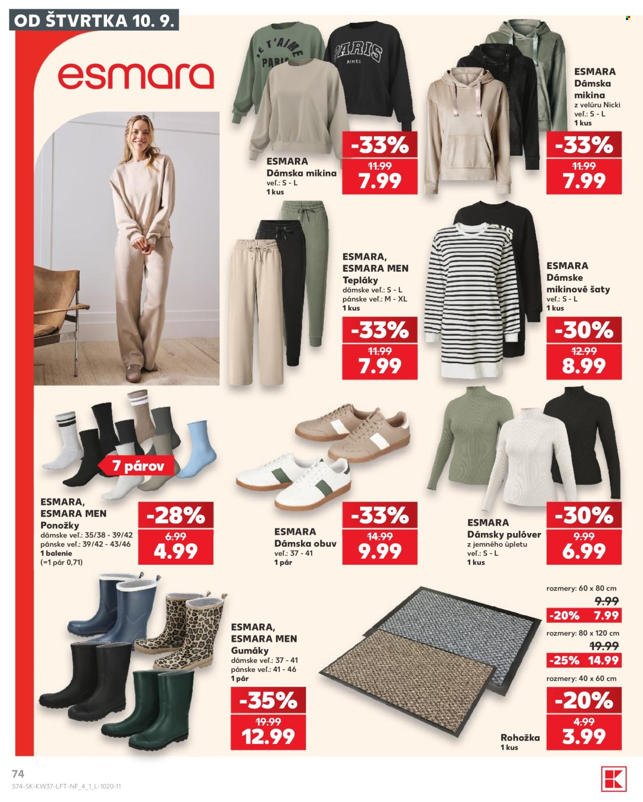 Leták Kaufland - 10.9.2026 - 16.9.2026. Strana 74