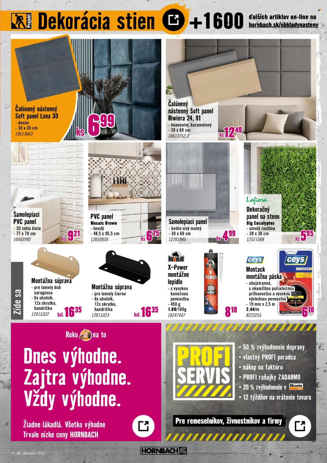 Leták Hornbach - 9.9.2026 - 23.9.2026. Strana 3