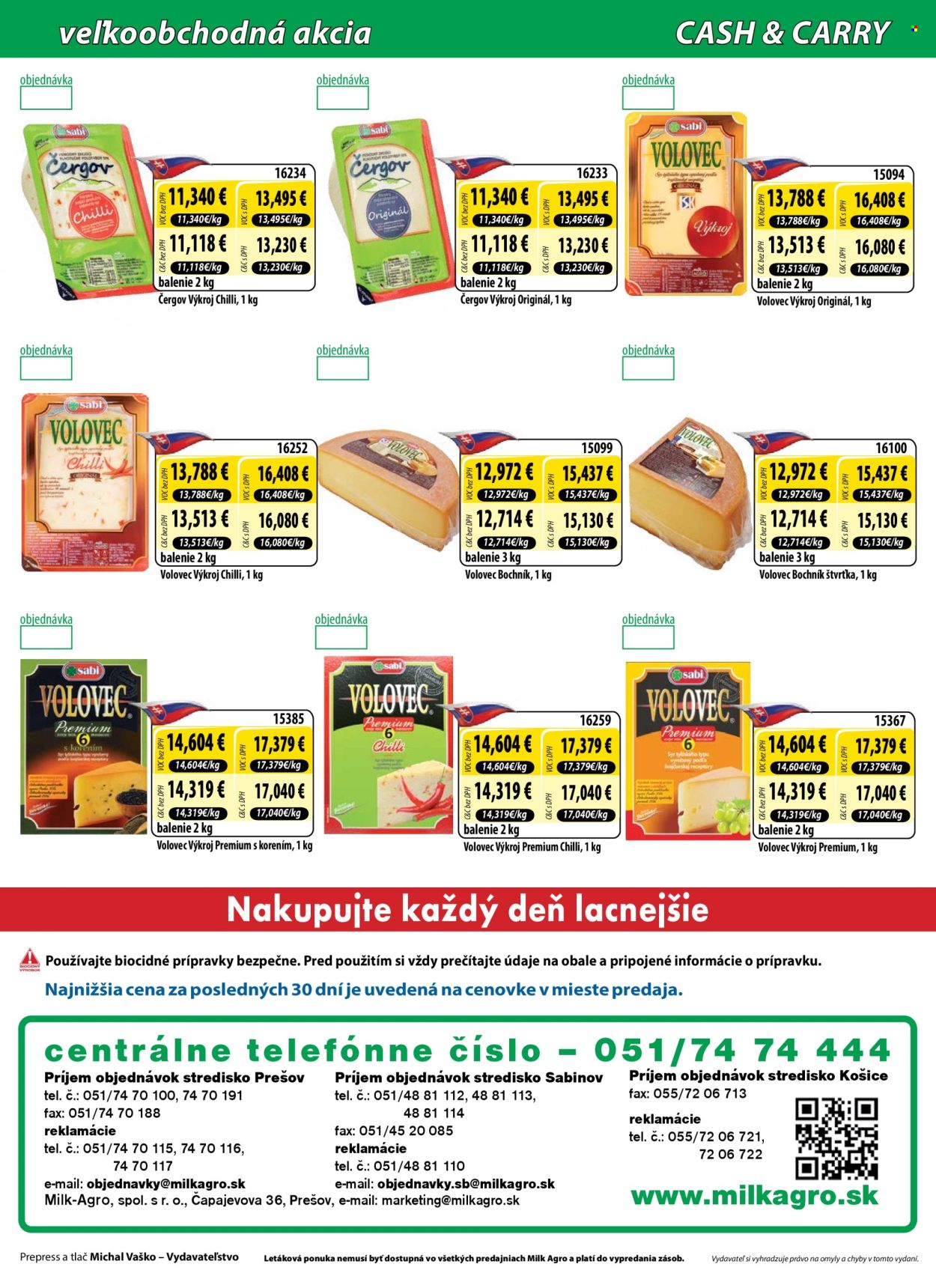 Leták Milk AGRO - 16.9.2026 - 22.9.2026. Strana 8