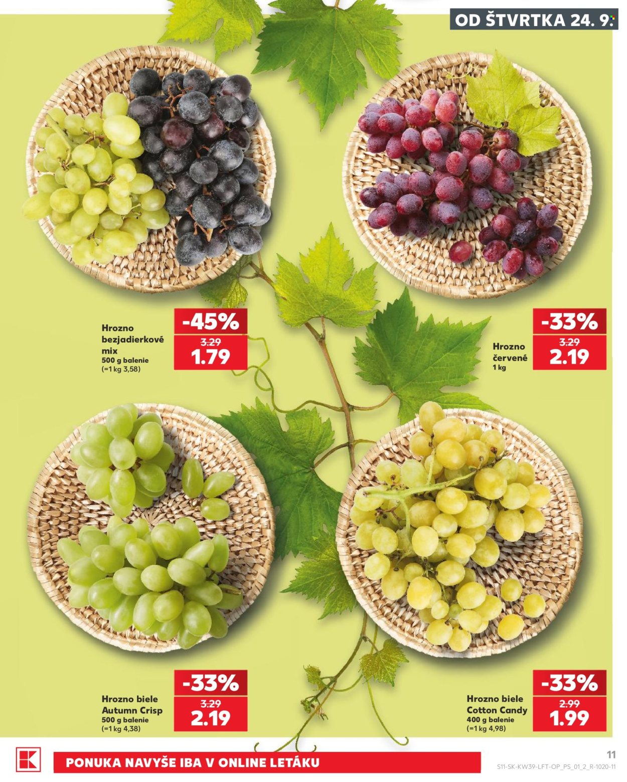 Leták Kaufland - 23.9.2026 - 23.9.2026. Strana 11