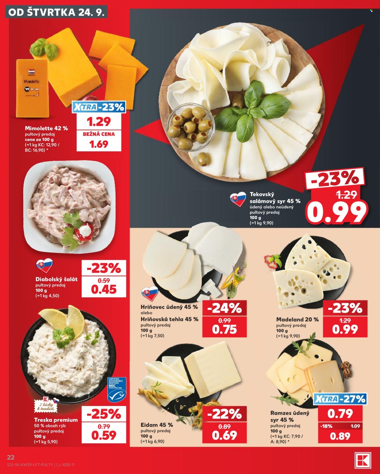 Leták Kaufland - 23.9.2026 - 23.9.2026. Strana 22