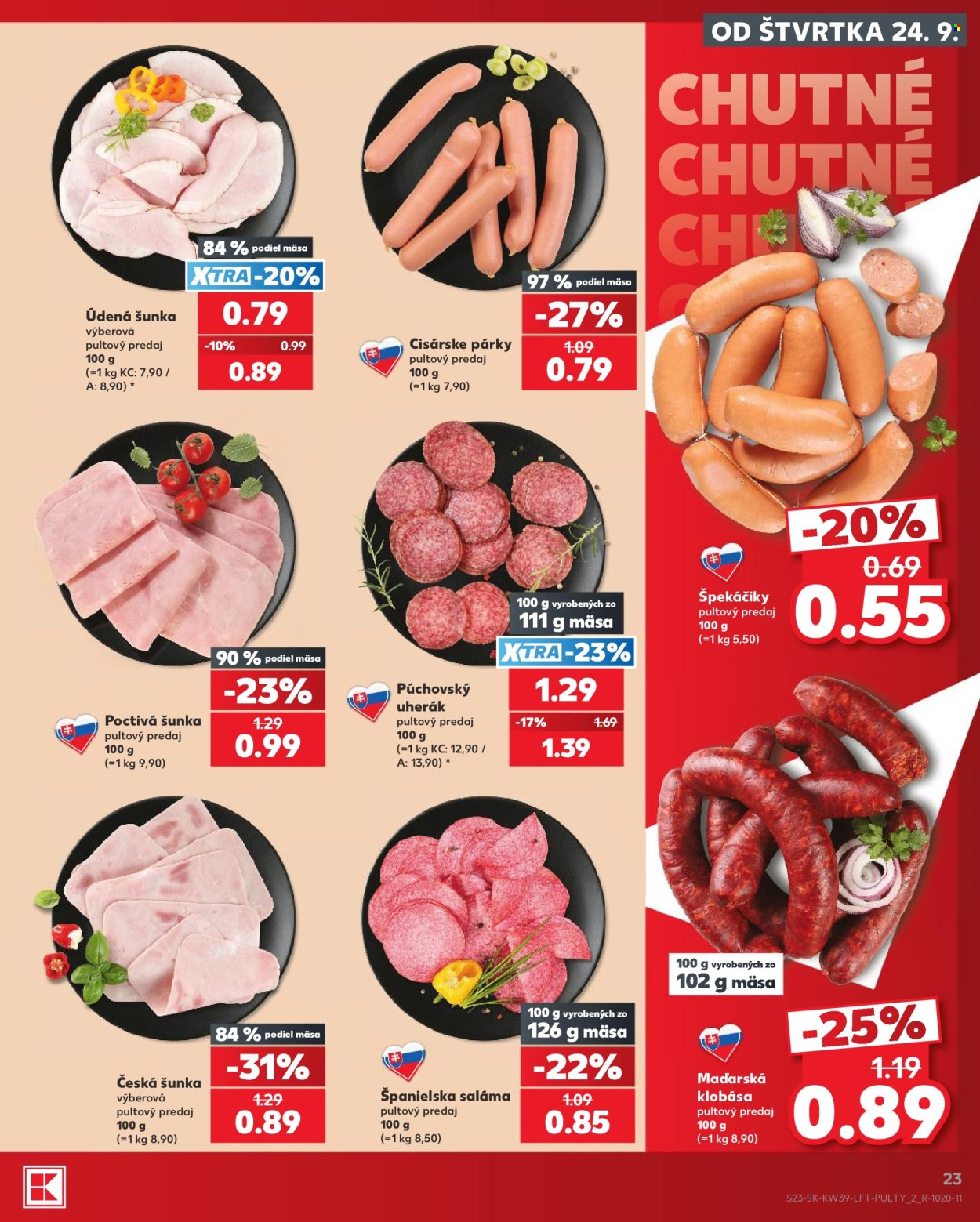 Leták Kaufland - 23.9.2026 - 23.9.2026. Strana 23