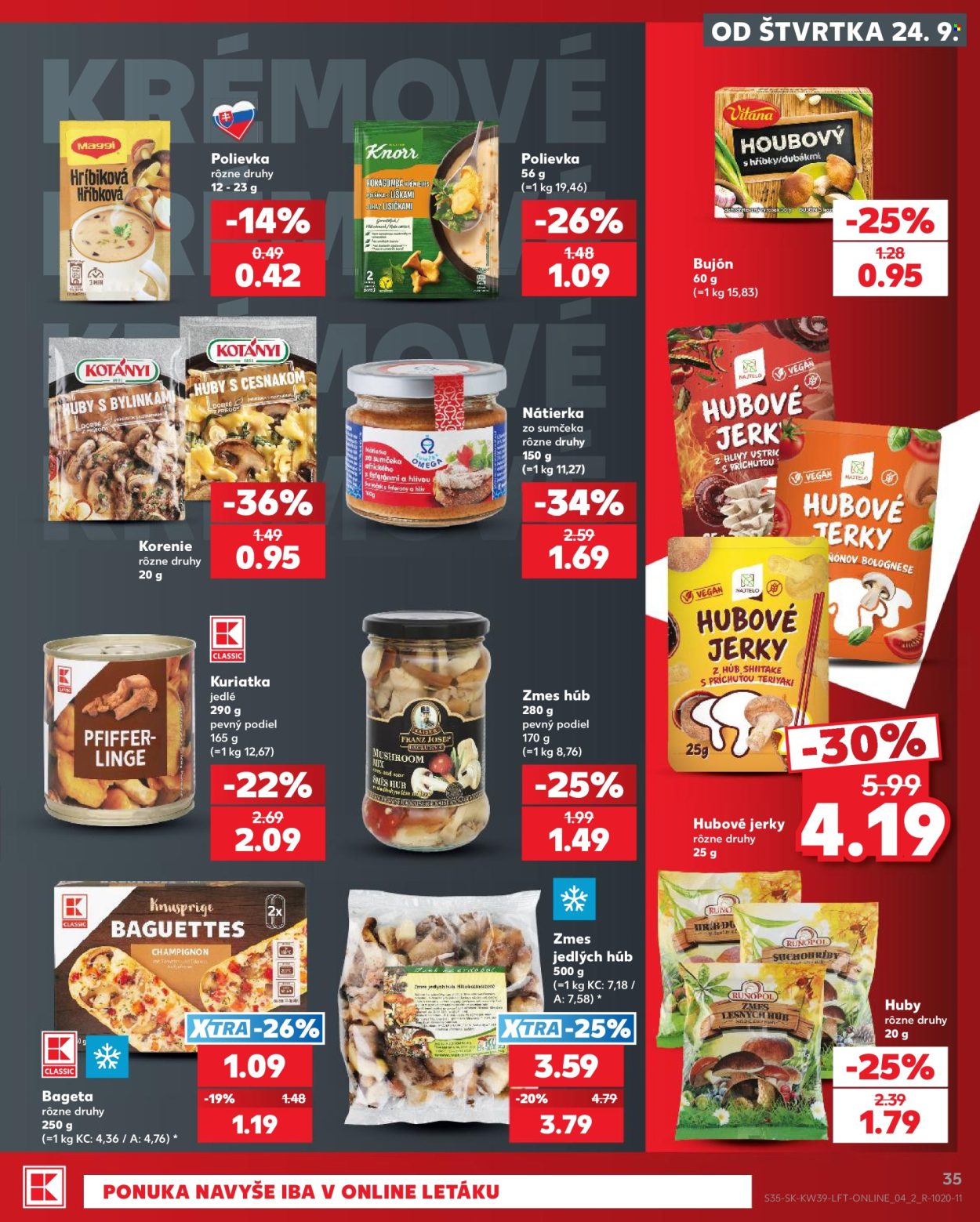 Leták Kaufland - 23.9.2026 - 23.9.2026. Strana 35